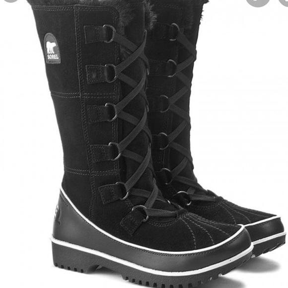 Sorel Tívoli High II Black Waterproof Boots - Picture 5 of 13